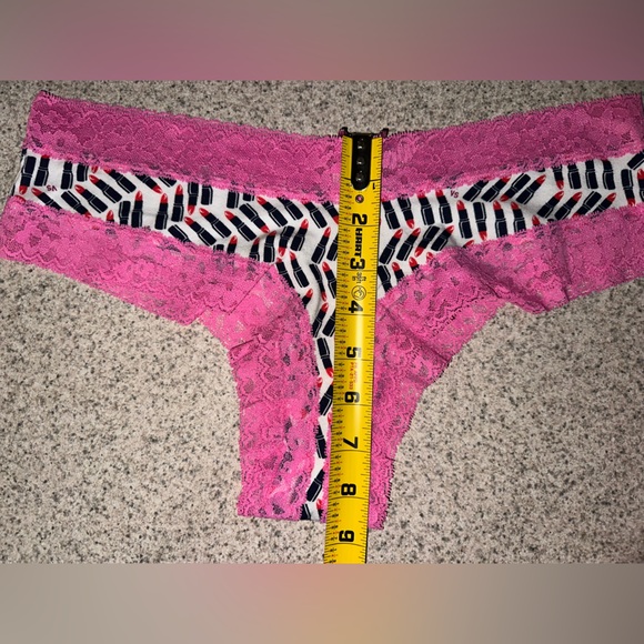 NWOT Victoria's Secret Cheeky lipstick print size large - Picture 5 of 5
